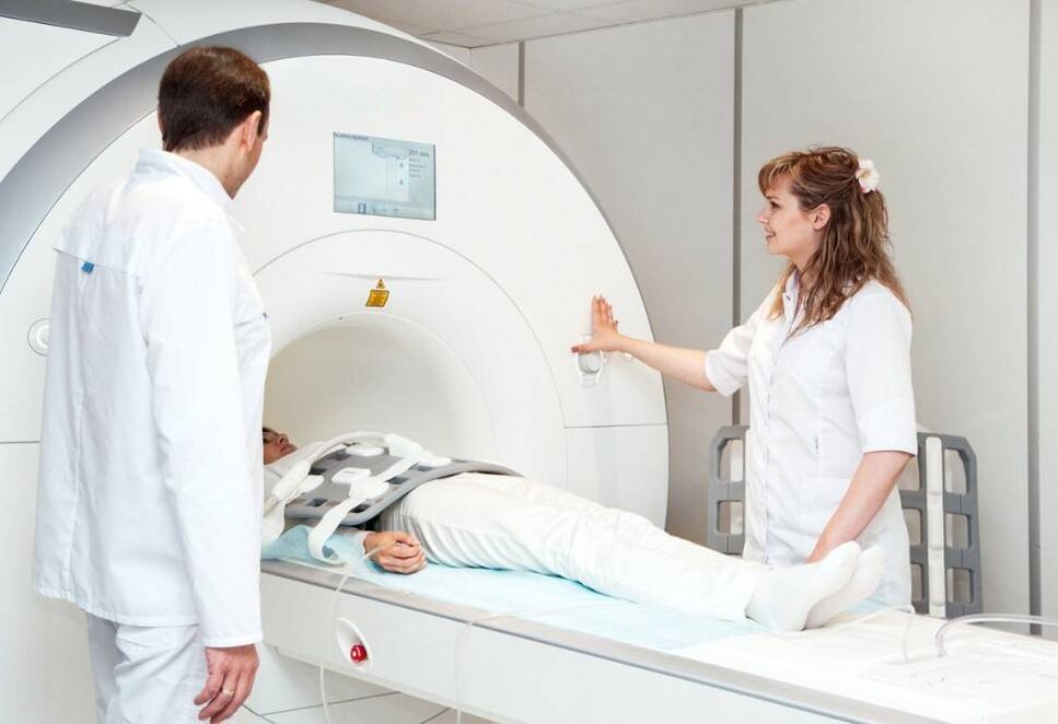 MRI chrbtice na informatívnu diagnostiku osteochondrózy